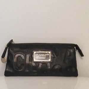 Marc Jacobs Embossed Leather Clutch/Crossbody